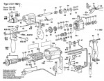 Bosch 0 601 182 703 Gsb 16-2 Drill 220 V / Eu Spare Parts